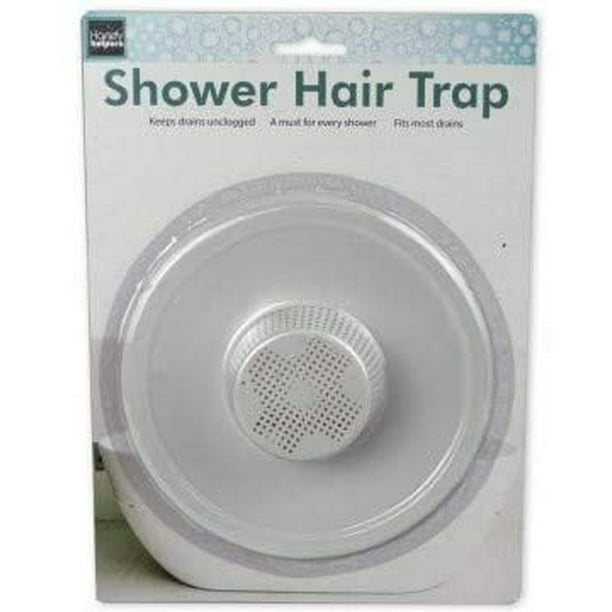 Hair Trap Shower Bath Plug Hole Waste Catcher Stopper Drain Sink Strainer F5X4